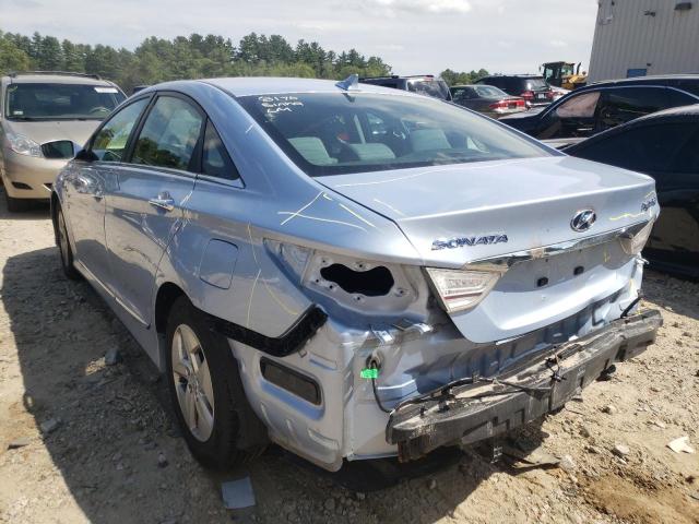 Photo 3 from auction – 2011 HYUNDAI SONATA HYB with VIN KMHEC4A46BA006190