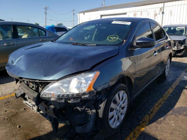 Photo 2 from auction – 2014 NISSAN SENTRA S with VIN 3N1AB7AP2EY211462