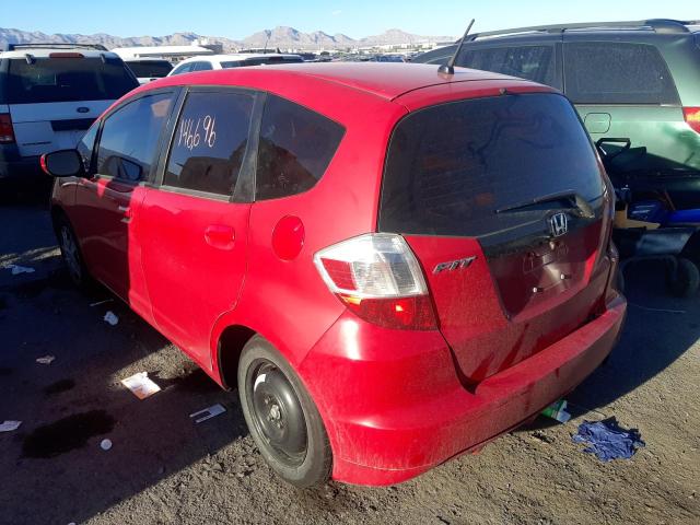 Photo 3 from auction – 2013 HONDA FIT with VIN JHMGE8H33DC011400