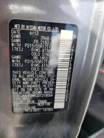 Photo 10 from auction – 2013 NISSAN JUKE S with VIN JN8AF5MR2DT218054