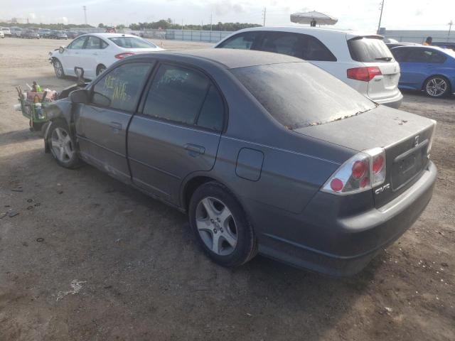 Photo 3 from auction – 2004 HONDA CIVIC EX with VIN 2HGES26714H642634
