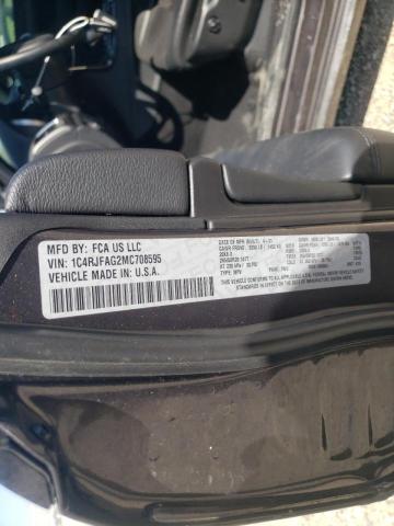 Photo 10 from auction – 2021 JEEP GRAND CHER with VIN 1C4RJFAG2MC708595