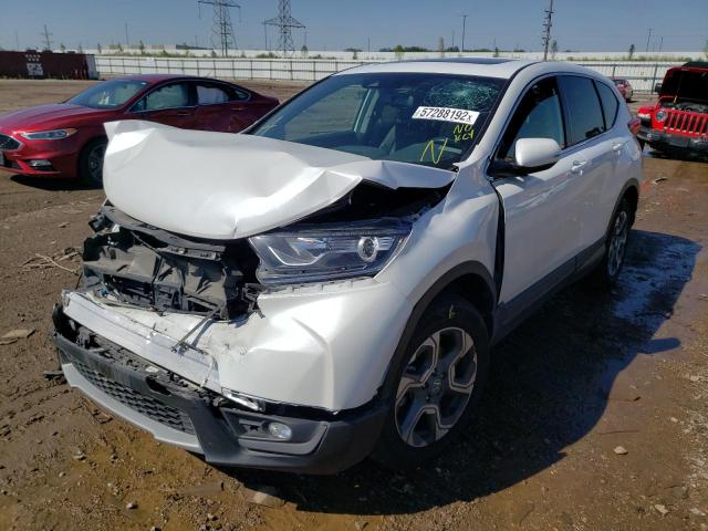 Photo 2 from auction – 2019 HONDA CR-V EXL with VIN 7FARW2H86KE007555