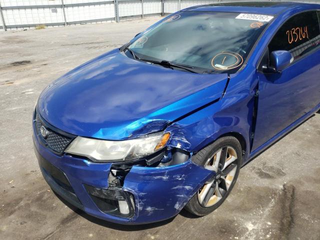 Photo 9 from auction – 2010 KIA FORTE SX with VIN KNAFW6A39A5178981