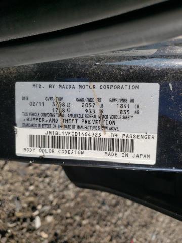 Photo 10 from auction – 2011 MAZDA 3 I with VIN JM1BL1VF0B1464325