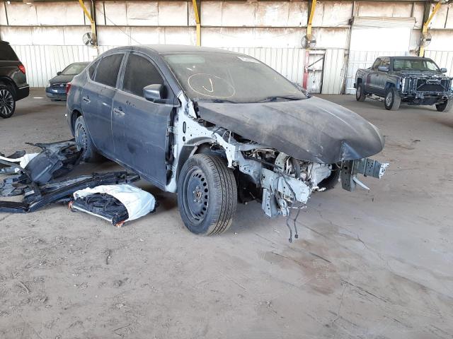 NISSAN SENTRA S 2019 with VIN 3N1AB7AP1KY213442 - Photo from auction