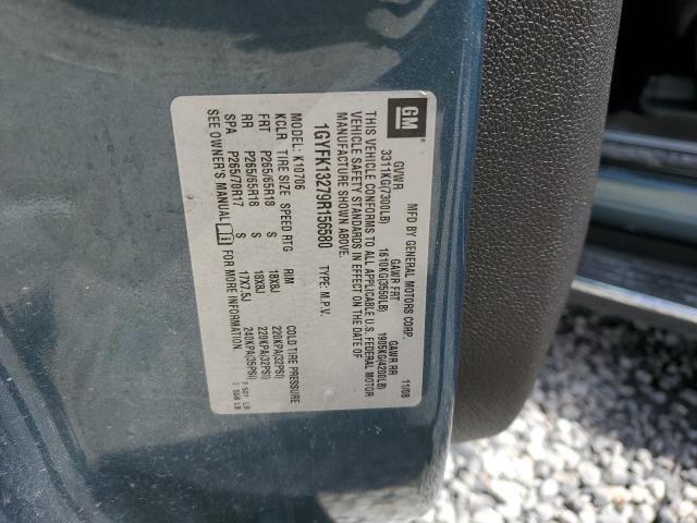 Photo 10 from auction – 2009 CADILLAC ESCALADE with VIN 1GYFK13279R156580