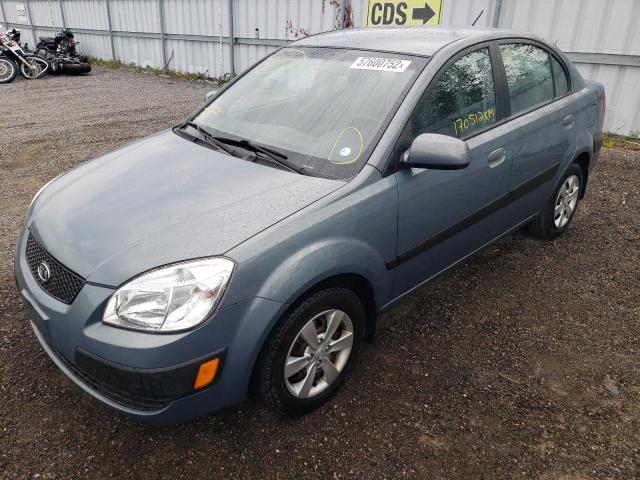 Photo 2 from auction – 2008 KIA RIO BASE with VIN KNADE123186410876