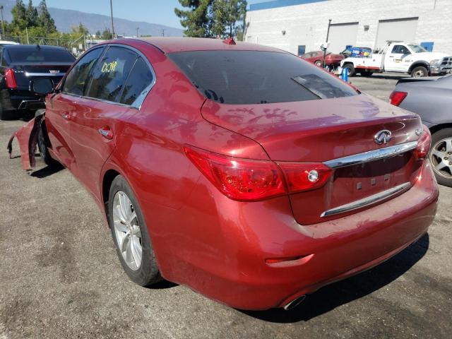 Photo 3 from auction – 2015 INFINITI Q50 BASE with VIN JN1BV7AP2FM344903