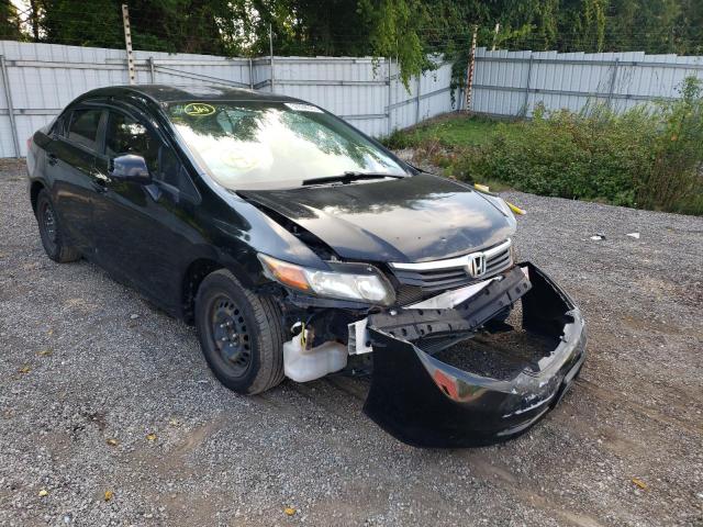 HONDA CIVIC LX 2012 with VIN 2HGFB2F49CH027922 - Photo from auction
