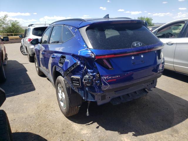 Photo 3 from auction – 2022 HYUNDAI TUCSON SEL with VIN 5NMJBCAE2NH016587
