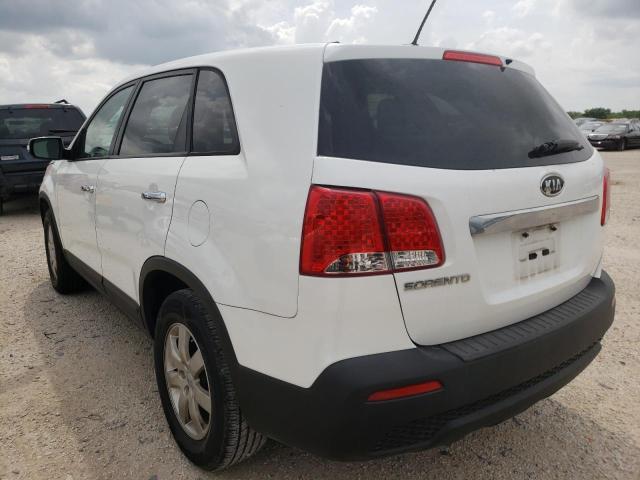 Photo 3 from auction – 2013 KIA SORENTO LX with VIN 5XYKT4A10DG331403