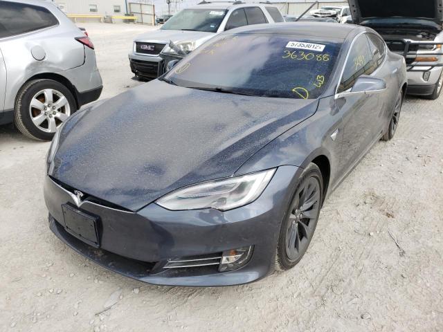 Photo 2 from auction – 2020 TESLA MODEL S with VIN 5YJSA1E26LF363088