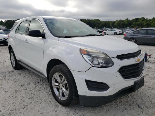 CHEVROLET EQUINOX LS 2016 with VIN 2GNALBEKXG1126227 - Photo from auction