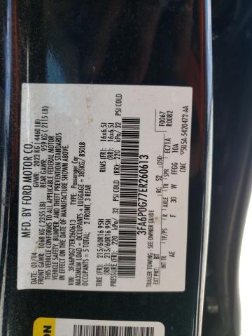 Photo 10 from auction – 2014 FORD FUSION S with VIN 3FA6P0G77ER260613