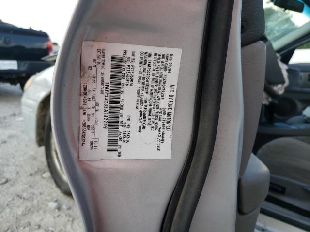 Photo 10 from auction – 2005 FORD TAURUS SE with VIN 1FAFP53235A182249