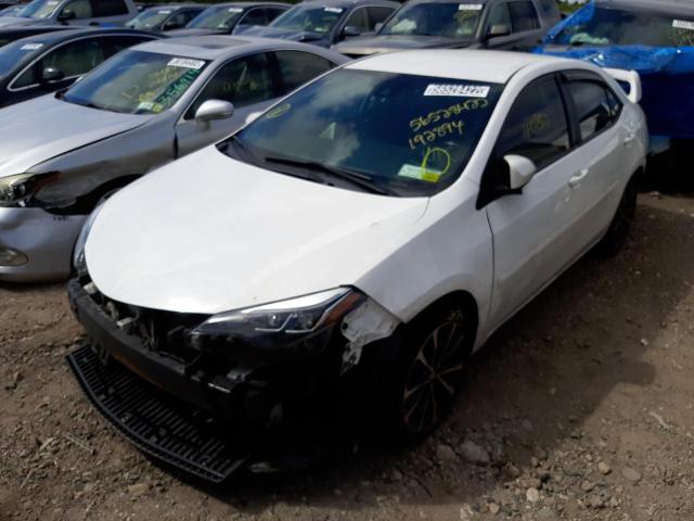 Photo 2 from auction – 2019 TOYOTA COROLLA L with VIN 2T1BURHE1KC192894