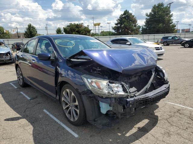 Photo 1 from auction – 2014 HONDA ACCORD SPO with VIN 1HGCR2F50EA073325
