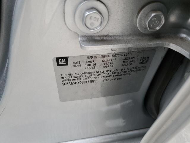 Photo 10 from auction – 2016 CADILLAC ATS with VIN 1G6AA5RX9G0171826