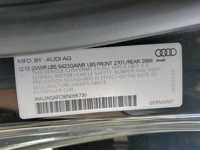 Photo 10 from auction – 2014 AUDI A7 PREMIUM with VIN WAUWGAFC9EN095730