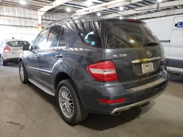 Photo 3 from auction – 2011 MERCEDES-BENZ ML 350 BLU with VIN 4JGBB2FB8BA741710