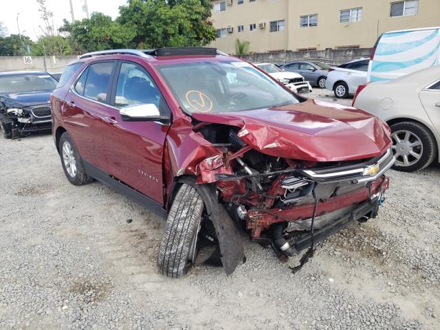 CHEVROLET EQUINOX PR 2018 with VIN 3GNAXNEX7JS621871 - Photo from auction