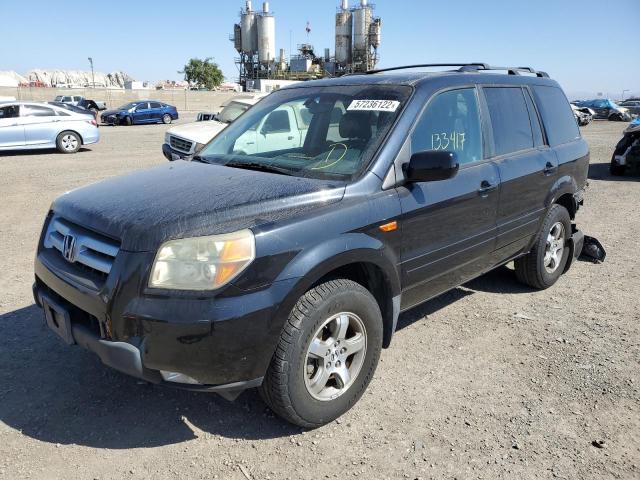Photo 2 from auction – 2006 HONDA PILOT EX with VIN 5FNYF28586B013361