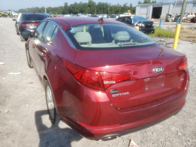 Photo 3 from auction – 2013 KIA OPTIMA LX with VIN 5XXGM4A78DG213207