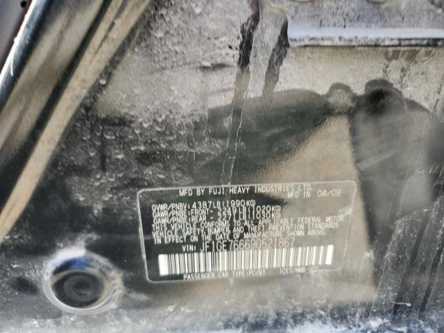 Photo 10 from auction – 2009 SUBARU IMPREZA WR with VIN JF1GE76669G521867