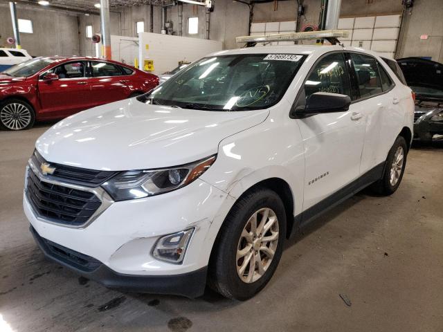 Photo 2 from auction – 2018 CHEVROLET EQUINOX LS with VIN 2GNAXREV2J6225397