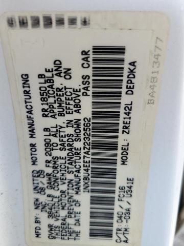 Photo 10 from auction – 2010 TOYOTA COROLLA with VIN 1NXBU4EE7AZ232562