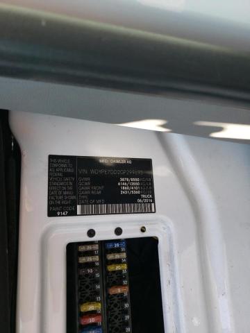 Photo 10 from auction – 2016 FREIGHTLINER SPRINTER 2 with VIN WDYPE7DD2GP299695