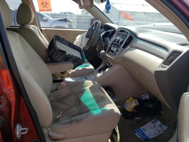 Photo 5 from auction – 2005 TOYOTA HIGHLANDER with VIN JTEDP21A850072115