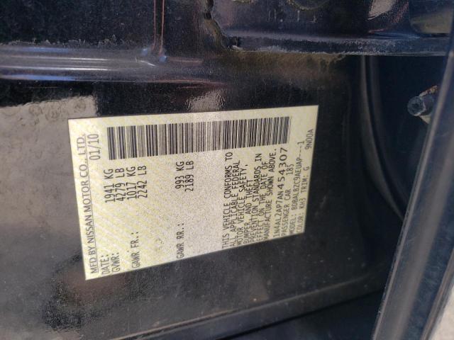 Photo 10 from auction – 2010 NISSAN ALTIMA BAS with VIN 1N4AL2AP7AN454307
