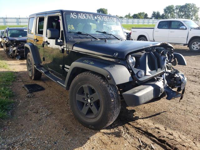 JEEP WRANGLER U 2015 with VIN 1C4BJWDG3FL521527 - Photo from auction