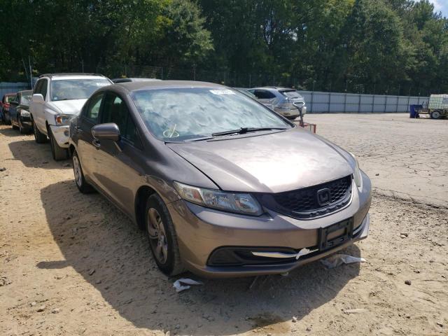 HONDA CIVIC LX 2014 with VIN 19XFB2F57EE016844 - Photo from auction