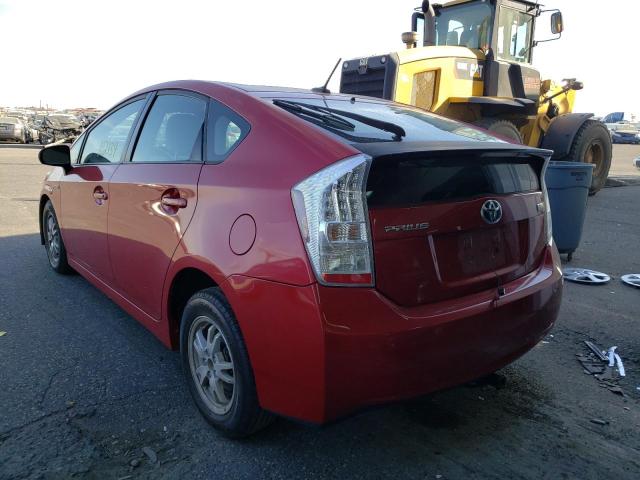 Photo 3 from auction – 2010 TOYOTA PRIUS with VIN JTDKN3DU2A0227345