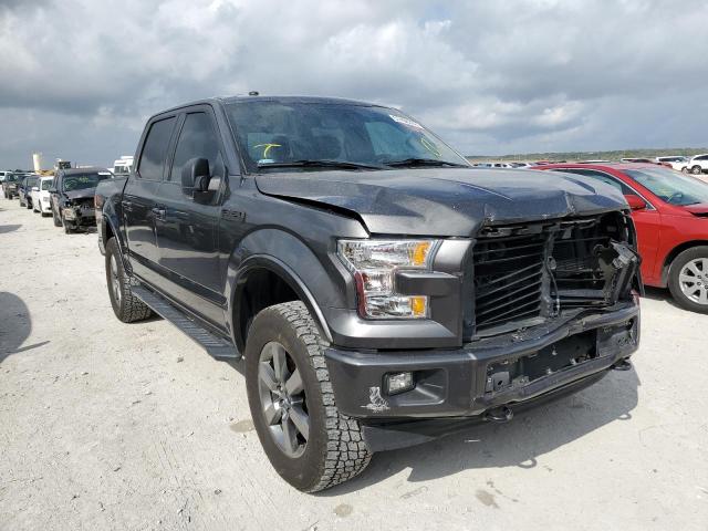 FORD F150 SUPER 2017 with VIN 1FTEW1EF2HKD87433 - Photo from auction