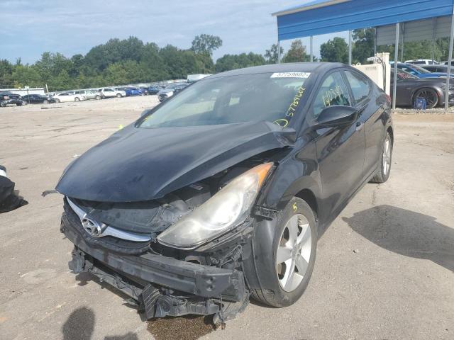 Photo 2 from auction – 2012 HYUNDAI ELANTRA GL with VIN KMHDH4AE6CU310089