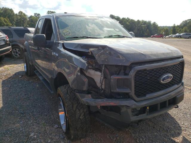 FORD F150 SUPER 2018 with VIN 1FTEX1EP2JFB93425 - Photo from auction