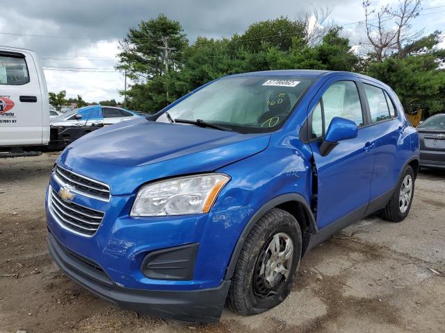 Photo 2 from auction – 2016 CHEVROLET TRAX LS with VIN KL7CJKSB4GB656024
