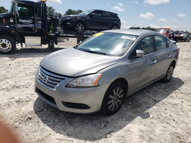 Photo 2 from auction – 2014 NISSAN SENTRA S with VIN 3N1AB7AP3EL689872
