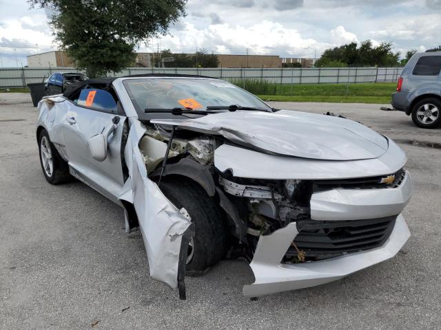 CHEVROLET CAMARO LT 2018 with VIN 1G1FB3DX6J0176736 - Photo from auction