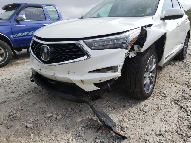 Photo 9 from auction – 2019 ACURA RDX TECHNO with VIN 5J8TC2H59KL016944
