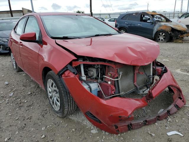 TOYOTA COROLLA L 2019 with VIN 2T1BURHE2KC185310 - Photo from auction
