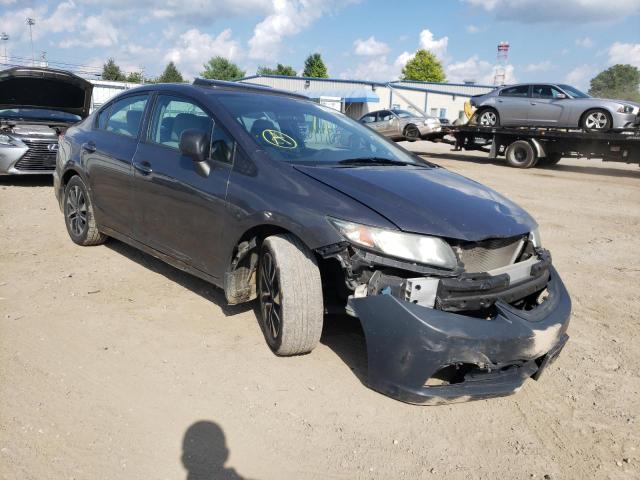 HONDA CIVIC EXL 2013 with VIN 2HGFB2F94DH555347 - Photo from auction