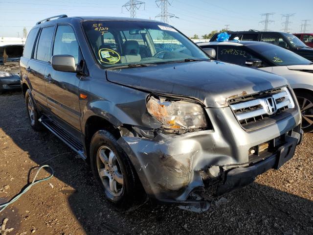HONDA PILOT EX 2008 with VIN 5FNYF18408B028098 - Photo from auction