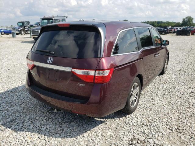 Photo 4 from auction – 2011 HONDA ODYSSEY EX with VIN 5FNRL5H66BB041290