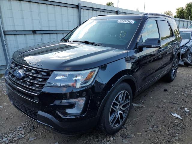 Photo 2 from auction – 2016 FORD EXPLORER S with VIN 1FM5K8GT3GGC32622