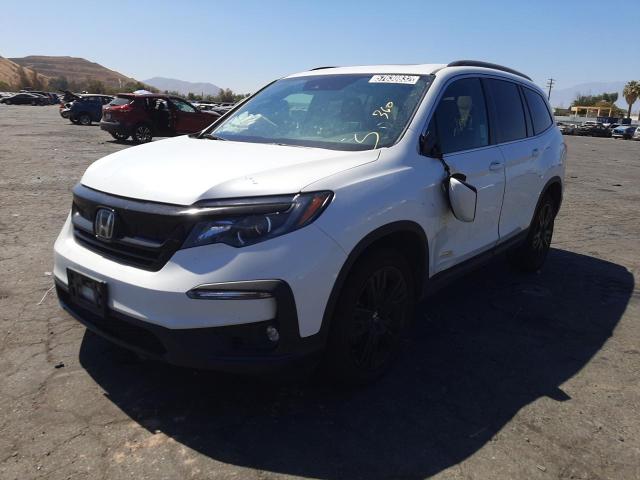 Photo 2 from auction – 2022 HONDA PILOT SE with VIN 5FNYF5H29NB005811